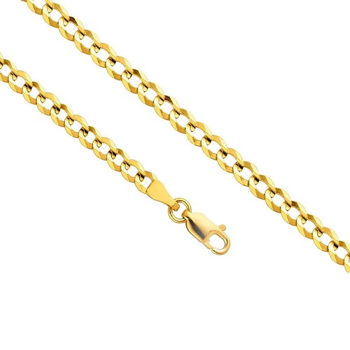 14k real solid gold 5mm - solid,
