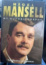 Nigel mansell signed the - nigel, *signed*