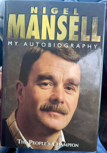 Nigel mansell signed the - mansell, *signed*