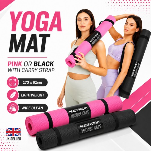 Yoga mat 3mm 173x61cm exercise - yoga,