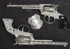 Pair of Vintage Diecast Lone