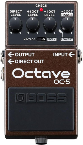 Boss octave guitar and - oc-5,