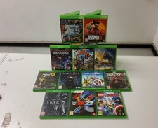 25 x Xbox One Games JobLot- Watch Dogs Red Dead Skyrim Farcry Assassins COD   44