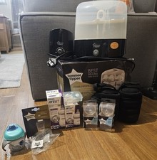 Tommee Tippee Complete Feeding Mixed Set Baby Bottle Formula  Black