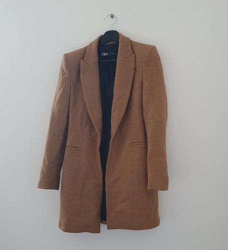 Wool coat women zara - wool,