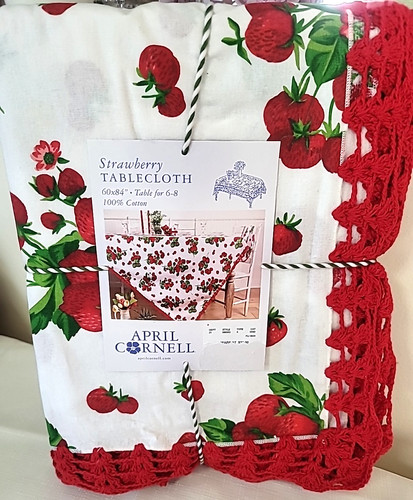 Nwt april cornell strawberry - april,