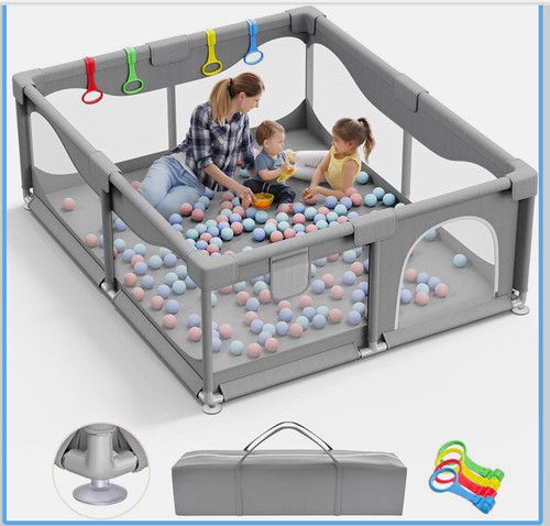 Portable foldable baby play - foldable,
