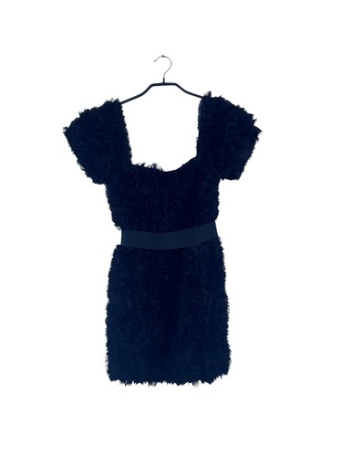 Topshop boutique black chiffon - topshop,