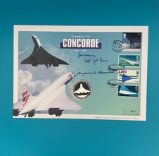 CONCORDE SILVER 1oz COIN COVER