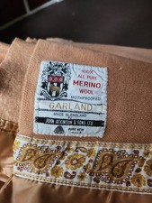 Double 100% Merino Wool blanket Mothproofed by John Atkinson Ltd coral colour