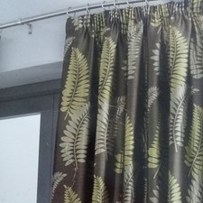 Enya Olive Pencil Pleat