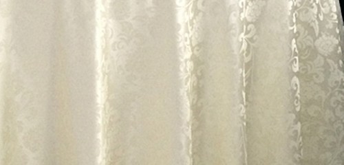 Ivory rectangle damask - ivory,