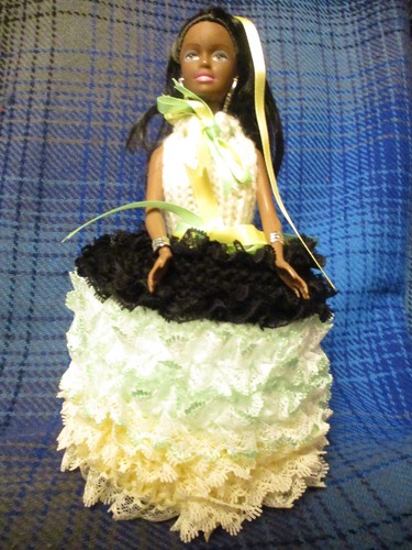 Hand knitted jamaican dancer - jamaican,