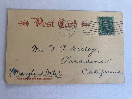 Antique postcard union - antique,