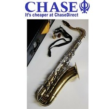 Adolphe Selmer Bb Tenor Saxophone 673 Sax Brass Body In Hard Case Unique Sax __