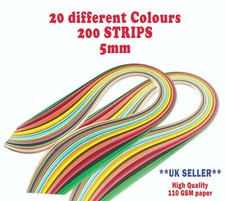 Quilling Paper Strips Craft