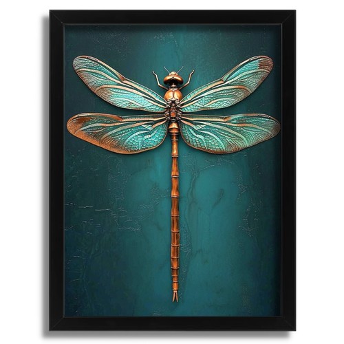 Dainty dragonfly wall art - wall,