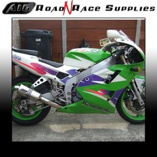 Kawasaki ZXR400  1991-2000  L Model -  A16 Stubby Stainless Exhaust 