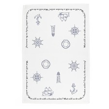 Nautical Tea Towel - Coastal