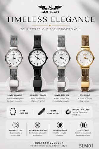 Softech slm01 ladies stainless - ladies,