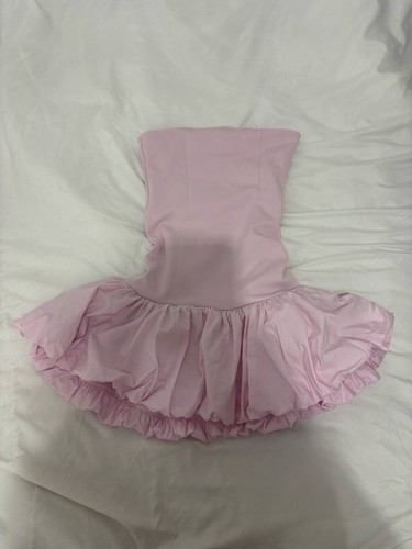 Zara baby pink bandeau bubble - zara,