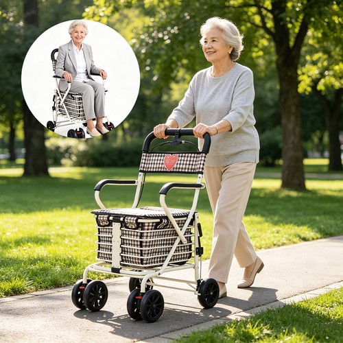 Large folding walk seated - large,