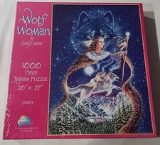 Wolf Woman 1000 Piece Jigsaw