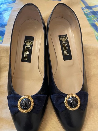 Vintage italian leather court - vintage,