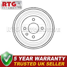 Rear Brake Drum Fits Vauxhall
