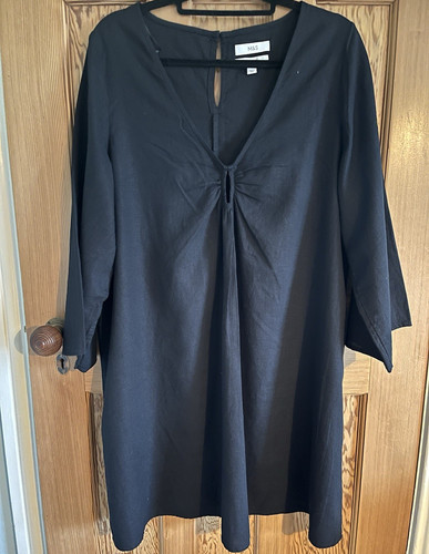 Women shift dress black - women's,