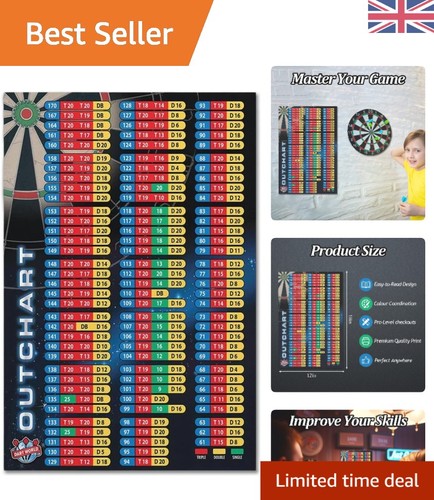 Unique darts checkout chart - darts,