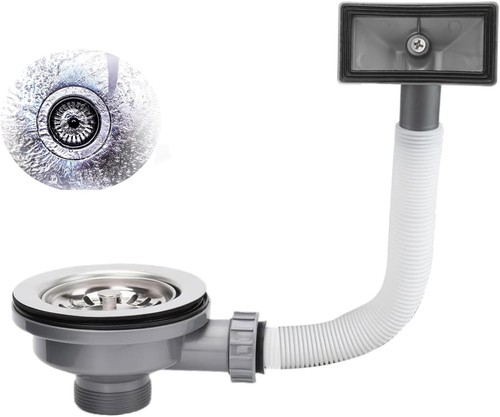 Kitchen sink waste kit - sink,