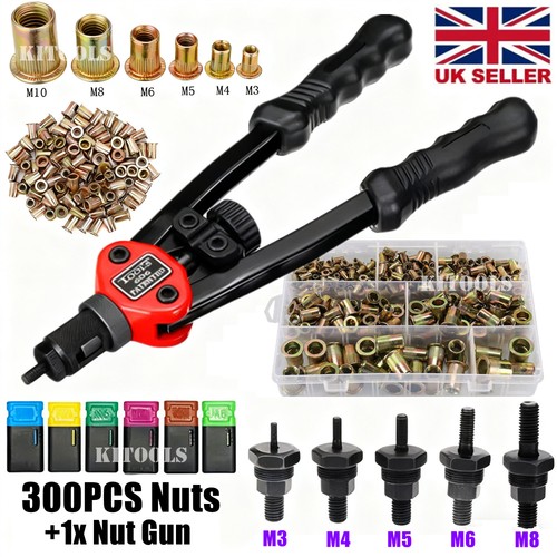 300pcs mixed rivnuts - mixed, set