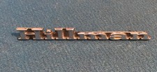 HILLMAN CHROME TAILGATE BADGE