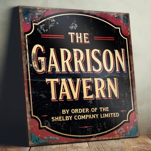 Garrison tavern wooden - garrison,