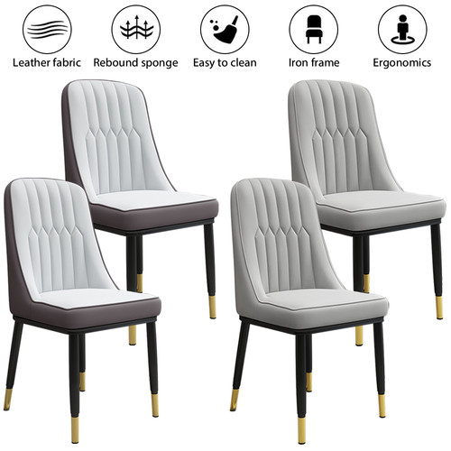 4pcs dining chairs set - 4pcs,