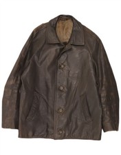 Vintage Mens Leather Jacket IT