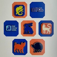 RSPCA Metal Pin Badge Set