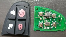 Restored Replacement 2002-2008 Jaguar X-Type Key Fob Remote CIRCUIT BOARD & PAD