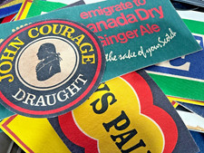 VARIOUS USED 'FOAM' BAR MATS / TOWELS - PUB HOME BAR RUNNER