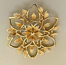 Vintage 1960s SARAH COVENTRY  Brooch Peta Lure Flower design