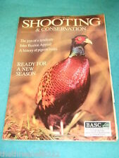 SHOOTING & CONSERVATION -