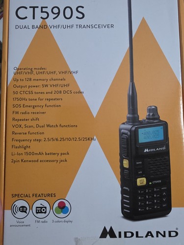 Midland ct590 way radio - 2,