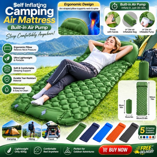 Inflatable mat camping - inflatable,