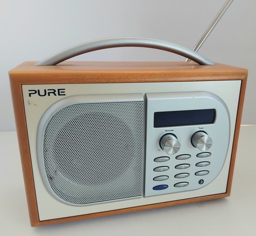 Pure evoke dab - fm, wood