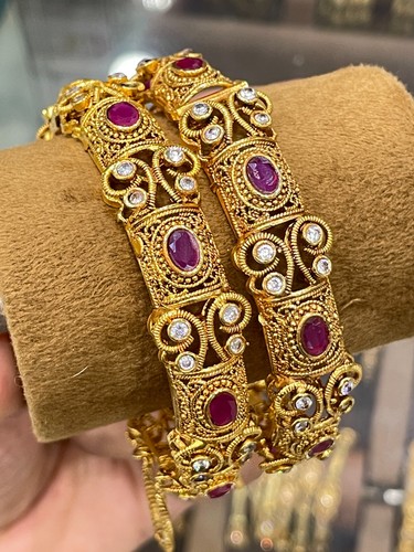 24k gold plated turkish ruby - 24k,