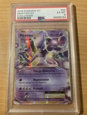PSA 6 mewtwo ex evolutions xy 2016