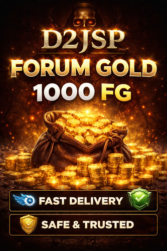 D2jsp forum gold - gold, 1000
