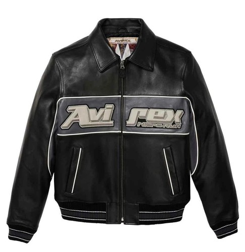 Men avirex black nitro - black, run