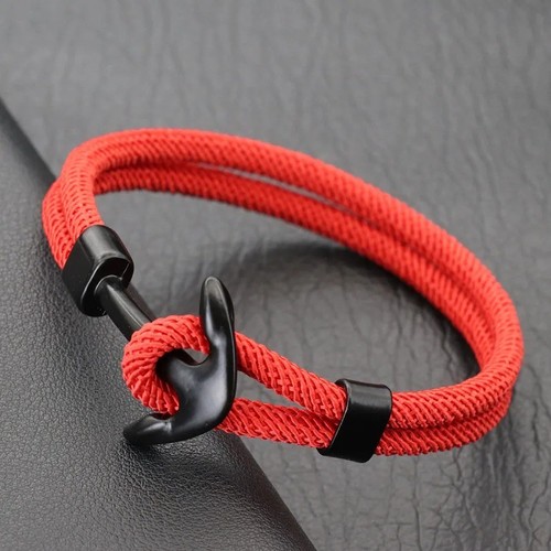 New men anchor bracelet with - bracelet,